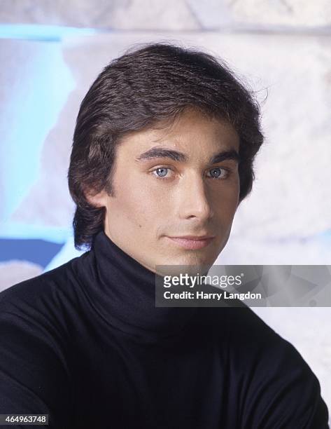Ice Skater Randy Gardner and poses for a portrait in 1980 in Los Angeles, California.