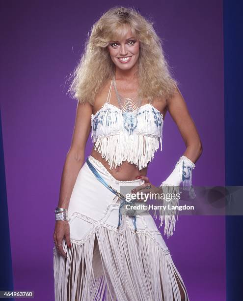 Singer Susan Anton poses for a portrait in 1984 in Los Angeles, California.