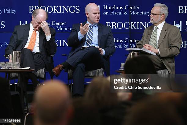 President and Chief Executive Officer of the Federal Reserve Bank of Philadelphia Charles Plosser, Peter Conti-Brown and and Hutchins Center on...