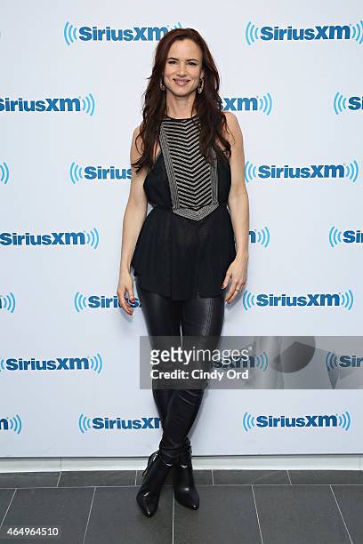 Actress Juliette Lewis visits the SiriusXM Studios on March 2, 2015 in New York City.