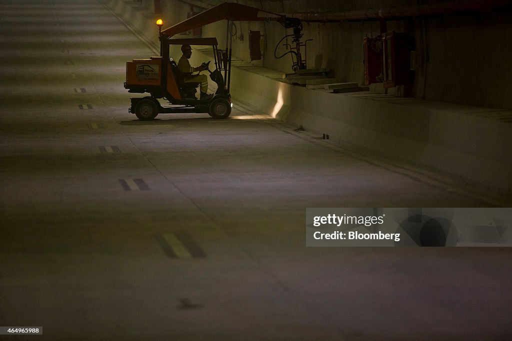 Operations Inside The Underground Rio 450 Tunnel Ahead Of Opening