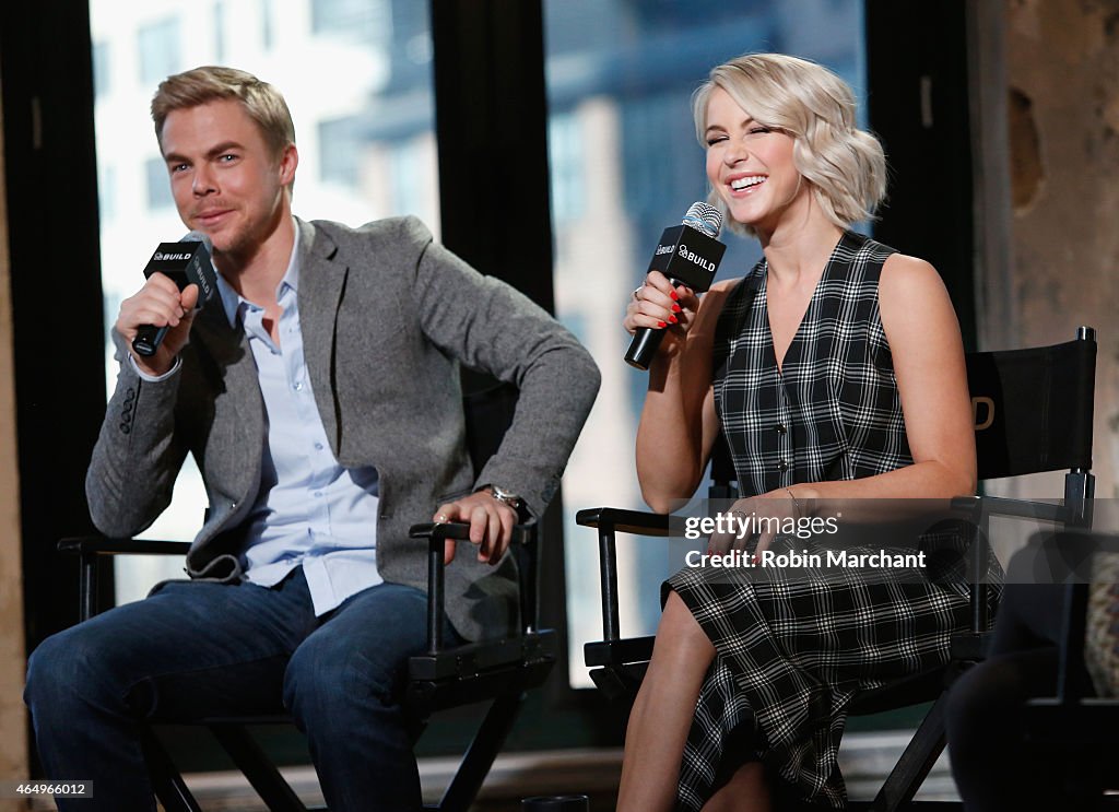 AOL BUILD Speaker Series: Julianne Hough And Derek Hough