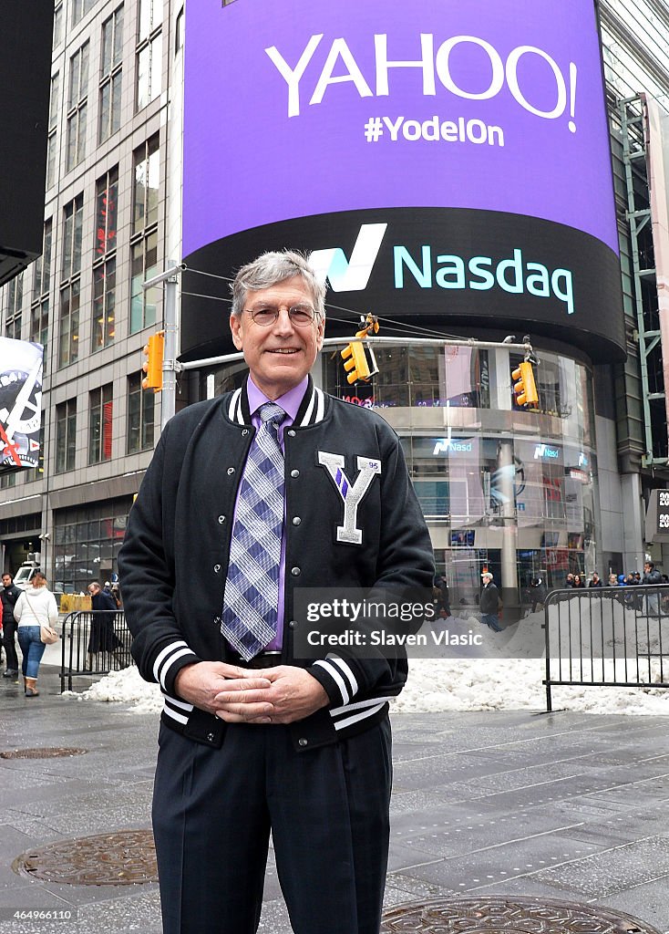 Yahoo! Inc. Celebrates 20 Years & Rings The Nasdaq Stock Market Opening Bell