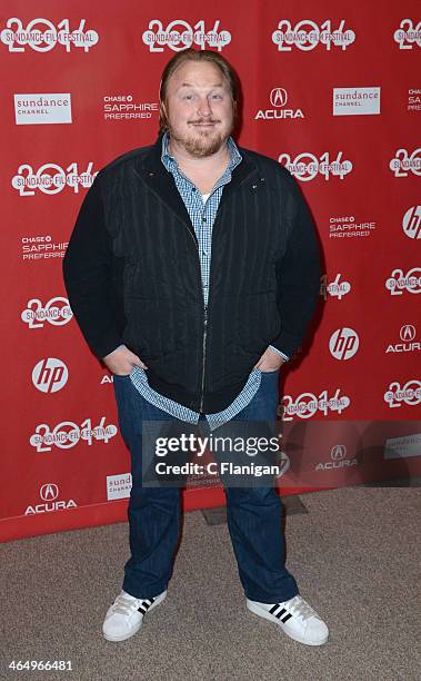 Producer Keith Kjarval attends the premiere of 'Rudderless' at the Eccles Center Theatre during the 2014 Sundance Film Festival on January 24, 2014...