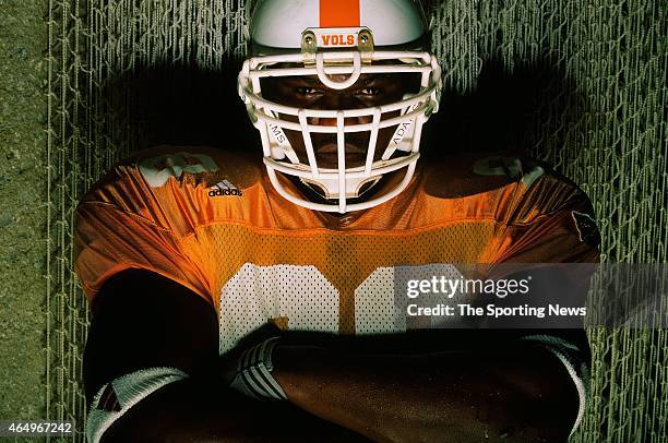 John Henderson of the Tennessee Volunteers poses for a portrait in Knoxville, Tennessee on June 27, 2001.