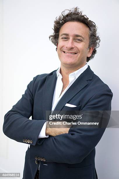 Spanish businessman and sponsor of Formula E racing cars, Alejandro Agag, is photographed for Bilanz Magazine on October 20 in Miami, Florida....