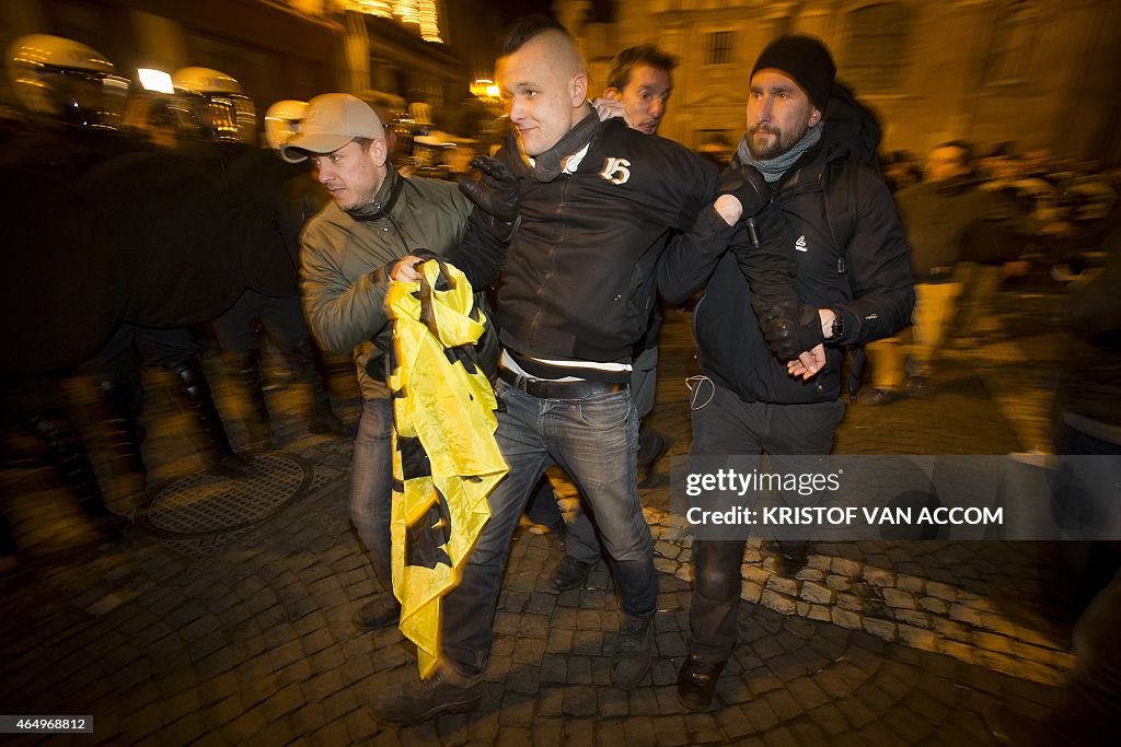 BELGIUM-ISLAM-PEGIDA-DEMO