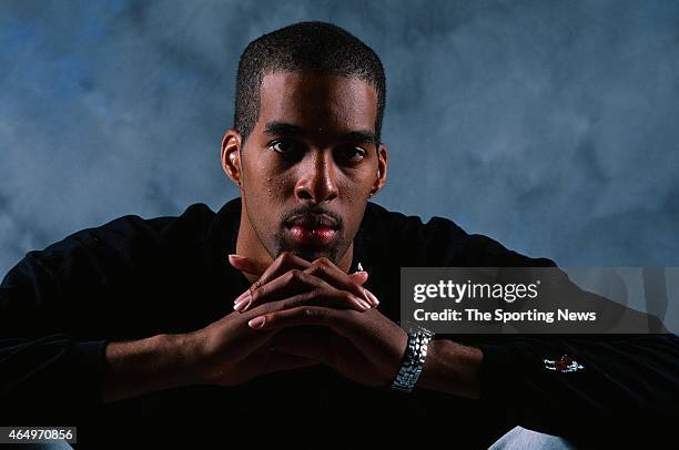 Loren Woods of the Arizona Wildcats pose for a photo on October 27, 1999.