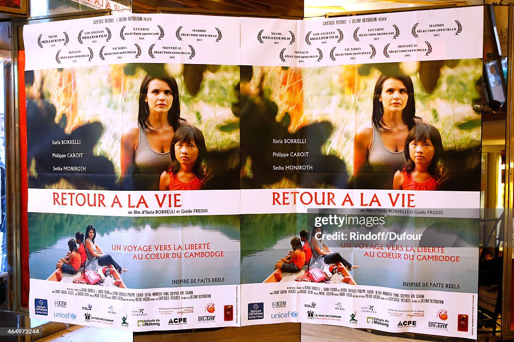 'Talking To The Trees - Retour A La Vie' Paris Screening At Cinema L'Arlequin