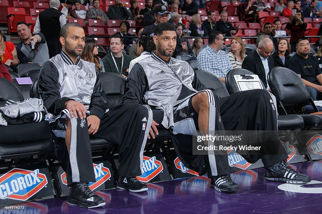 San Antonio Spurs v Sacramento Kings