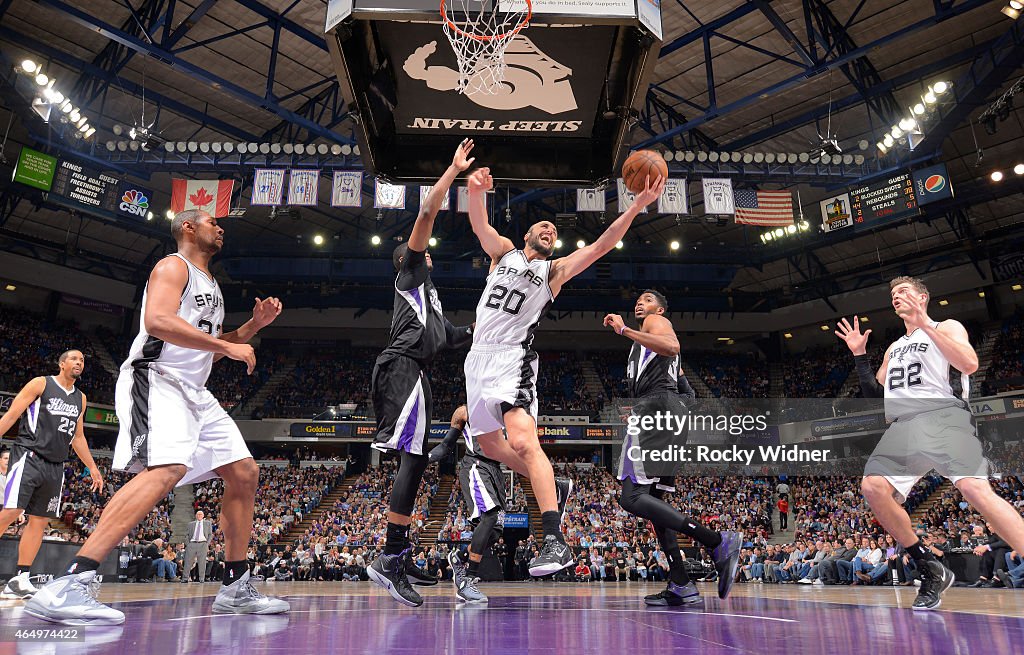 San Antonio Spurs v Sacramento Kings