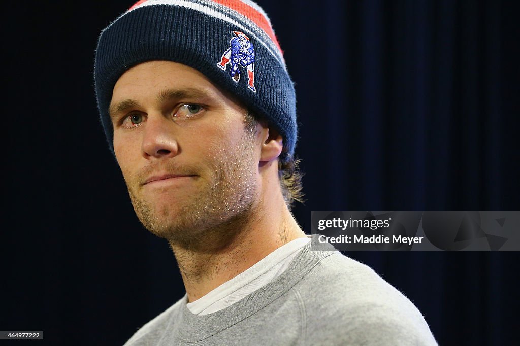 New England Patriots Quarterback Tom Brady - Press Conference