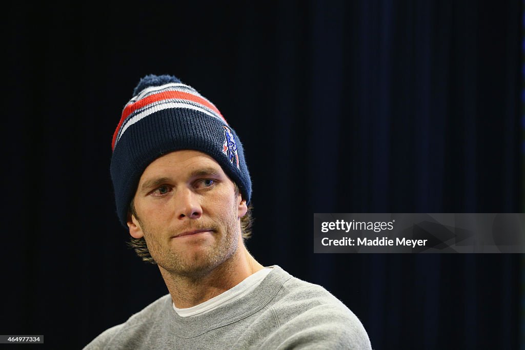 New England Patriots Quarterback Tom Brady - Press Conference
