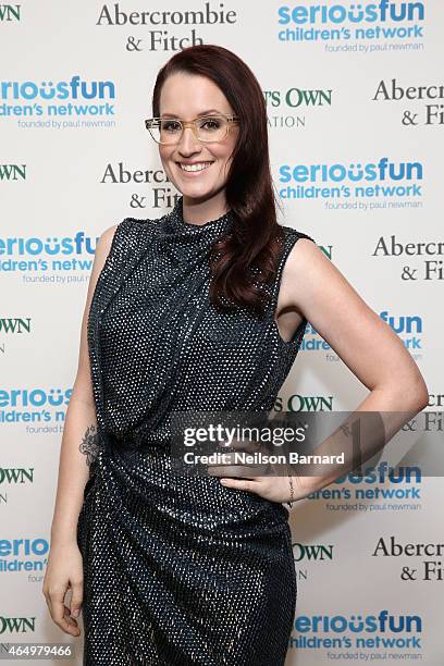 Singer Ingrid Michaelson attends SeriousFun Children's Network 2015 New York Gala: An Evening of SeriousFun Celebrating the Legacy of Paul Newman at...