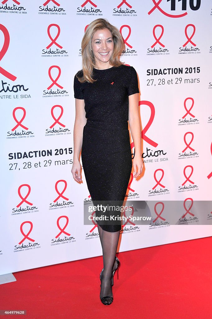 Sidaction 2015 - Photocall At Musee Du Quai Branly