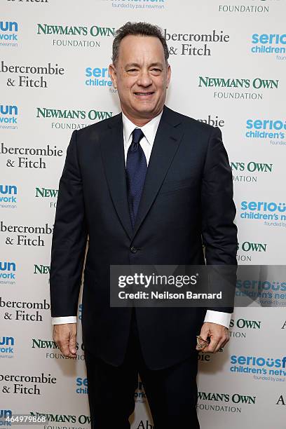 Actor Tom Hanks attends SeriousFun Children's Network 2015 New York Gala: An Evening of SeriousFun Celebrating the Legacy of Paul Newman at Avery...