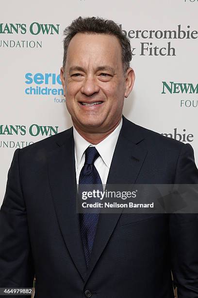 Actor Tom Hanks attends SeriousFun Children's Network 2015 New York Gala: An Evening of SeriousFun Celebrating the Legacy of Paul Newman at Avery...