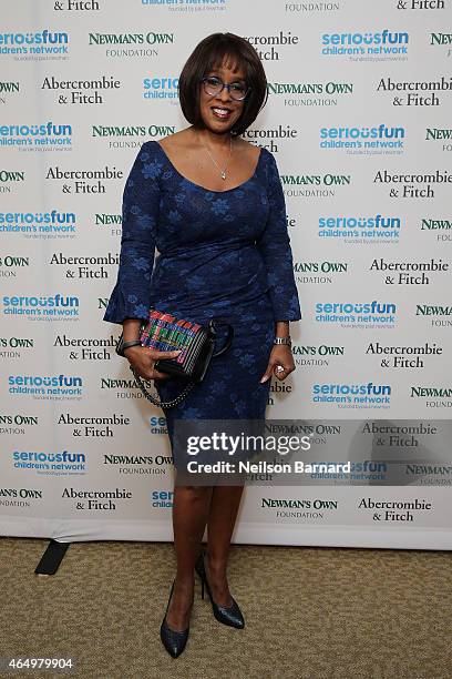 Gayle King attends SeriousFun Children's Network 2015 New York Gala: An Evening of SeriousFun Celebrating the Legacy of Paul Newman at Avery Fisher...