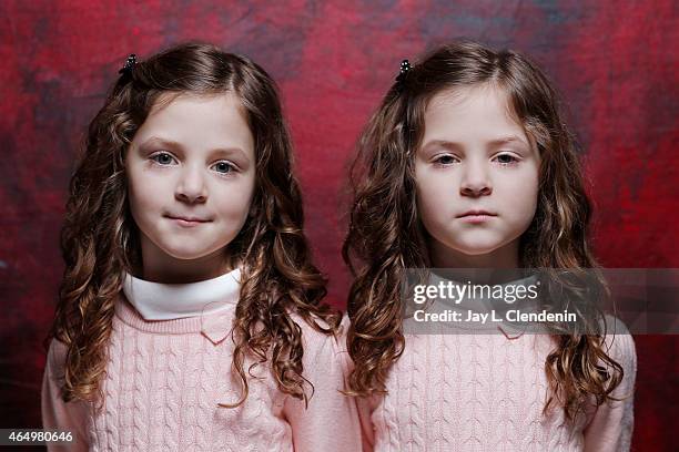 Gia Gadsby and Aundrea Gadsby from the film 'People, Places, Things' pose for a portrait for the Los Angeles Times at the 2015 Sundance Film Festival...