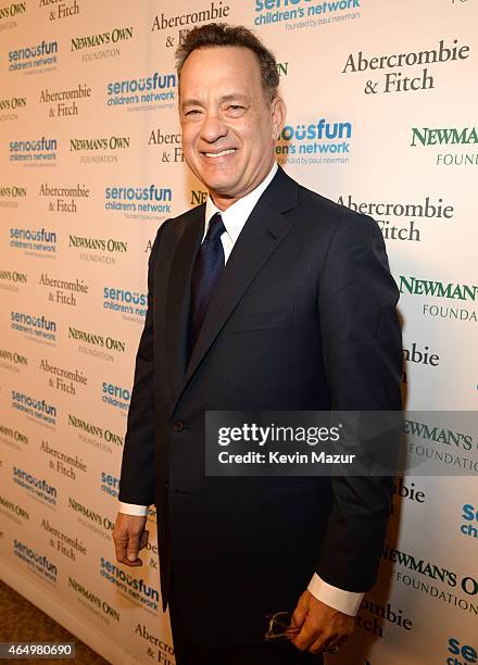 Tom Hanks attends SeriousFun Children's Network 2015 New York Gala: An Evening Of SeriousFun Celebrating the Legacy Of Paul Newman on March 2, 2015...