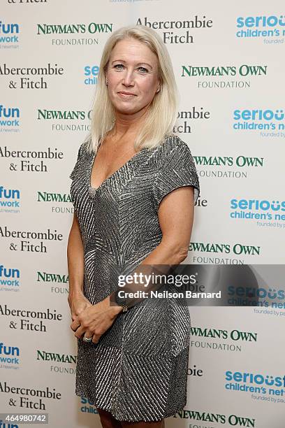 Clea Newman, Director of Special Initiatives for SeriousFun Children's Network attends SeriousFun Children's Network 2015 New York Gala: An Evening...