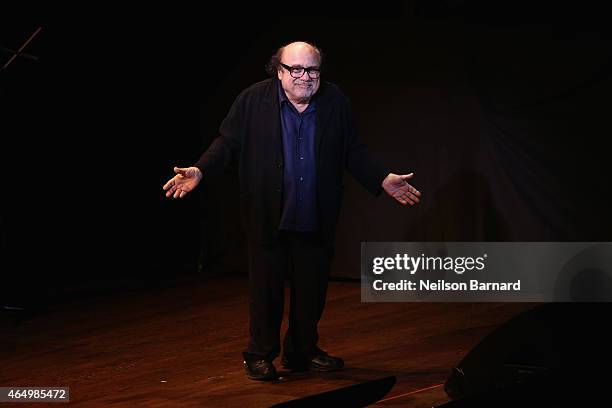 Danny DeVito speaks onstage during SeriousFun Children's Network 2015 New York Gala: An Evening of SeriousFun Celebrating the Legacy of Paul Newman...