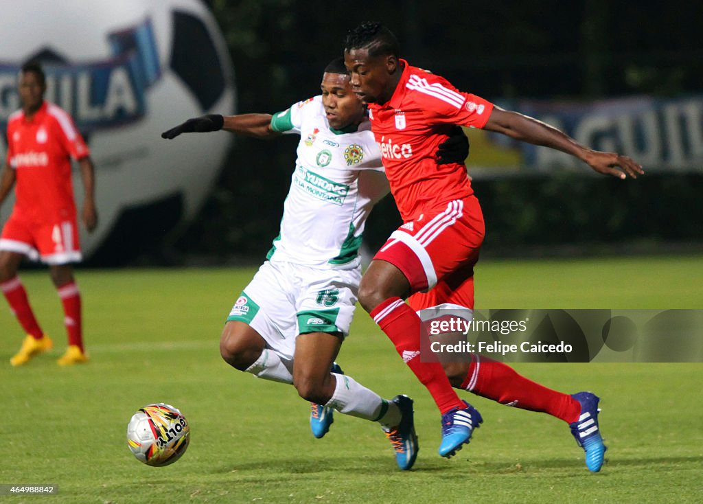 America de Cali  v  Valledupar FC - Torneo  Aguila I 2015