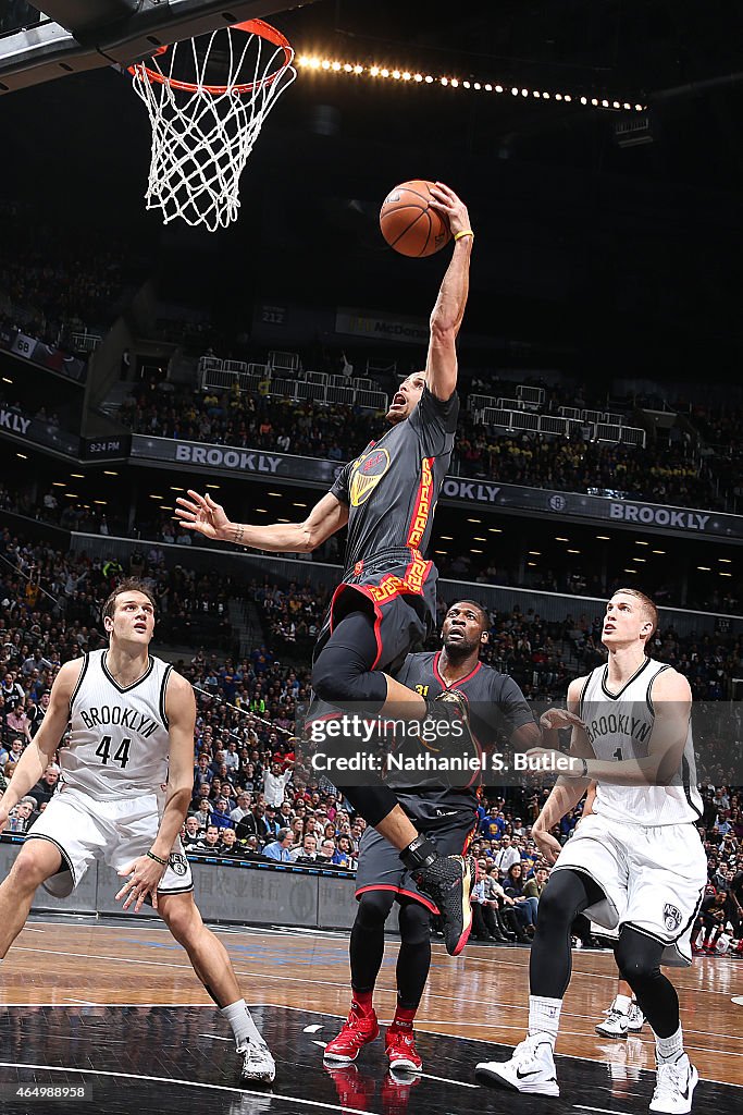 Golden State Warriors v Brooklyn Nets