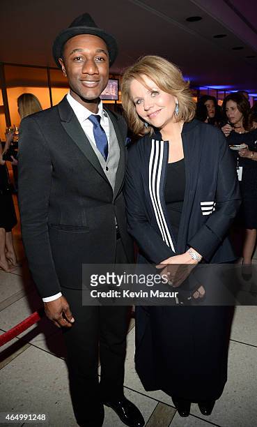 Aloe Blacc and Renee Fleming attend SeriousFun Children's Network 2015 New York Gala: An Evening Of SeriousFun Celebrating the Legacy Of Paul Newman...