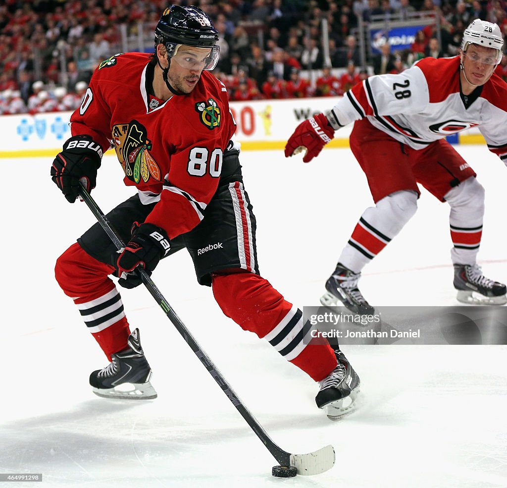 Carolina Hurricanes v Chicago Blackhawks