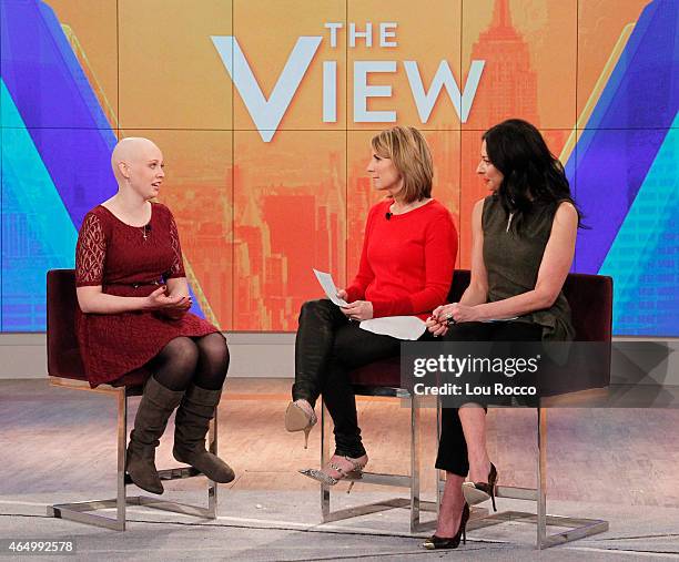 Stacy London and Samantha Ponder guest co-host Thursday, February 26, 2015. Guests include Walt Disney Television via Getty Images News' Diane...