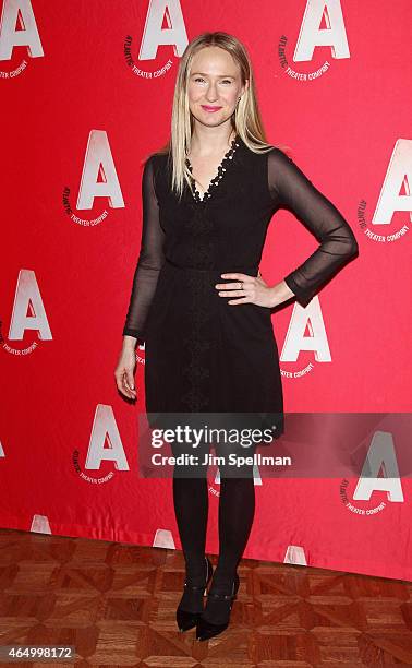 Actress Halley Feiffer attends the Atlantic Theater Company 30th Anniversary gala at The Pierre Hotel on March 2, 2015 in New York City.