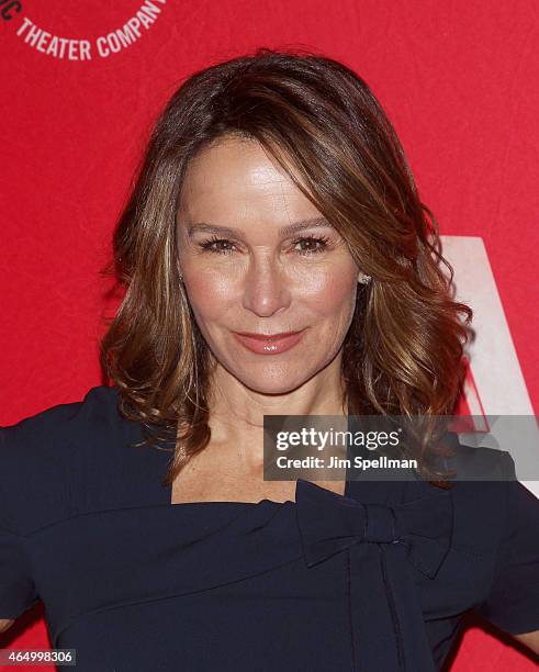 Actress Jennifer Grey attends the Atlantic Theater Company 30th Anniversary gala at The Pierre Hotel on March 2, 2015 in New York City.