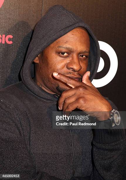 Recording artist Scarface at Beats by Dre Music Launch GRAMMY Party at Belasco Theatre on January 24, 2014 in Los Angeles, California.