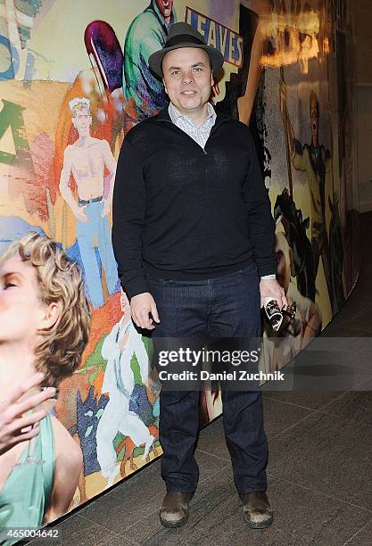 Rogers attends "The Mystery Of Love & Sex" Opening Night at Mitzi E. Newhouse Theater on March 2, 2015 in New York City.