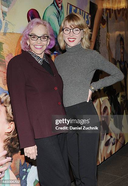 Brooke Adams and Josie Lynn Adams attend "The Mystery Of Love & Sex" Opening Night at Mitzi E. Newhouse Theater on March 2, 2015 in New York City.