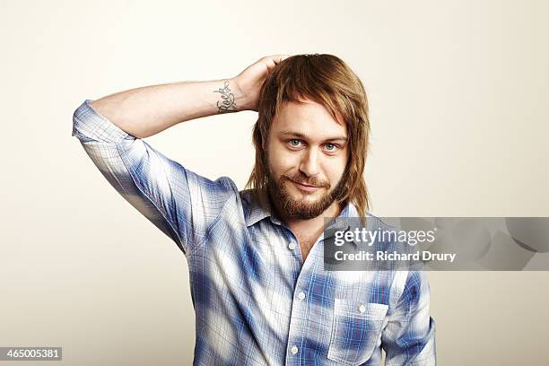 sustainability portrait - long hair male stock pictures, royalty-free photos & images