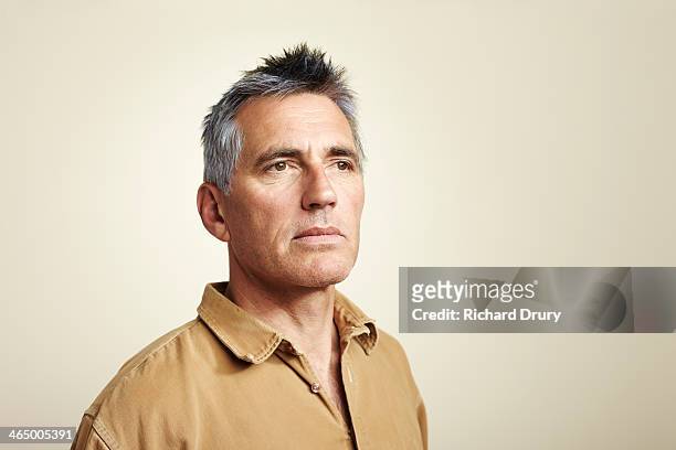 sustainability portrait - mature men stock pictures, royalty-free photos & images