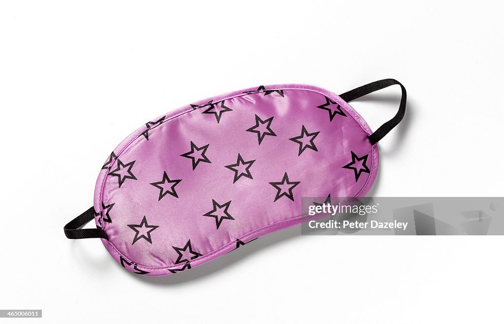 Sleep mask with stars