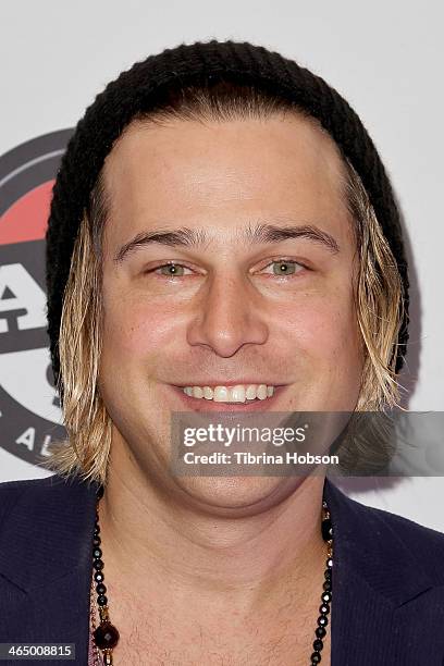 Ryan Cabrera attends the KIIS 102.7 and ALT 98.7 FM pre-Grammy party and lounge at JW Marriott Los Angeles at L.A. LIVE on January 24, 2014 in Los...