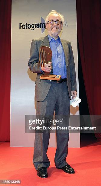 Emilio Martinez Lazaro attends the 'Fotogramas Awards' 2015 on March 2, 2015 in Madrid, Spain.