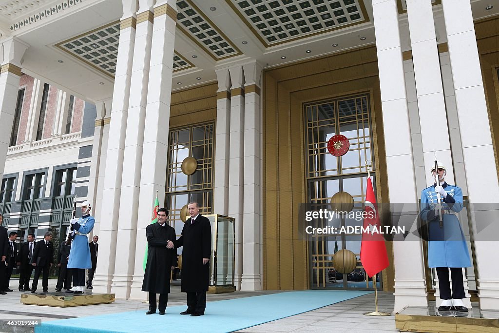 TURKEY-TURKMENISTAN-DIPLOMACY