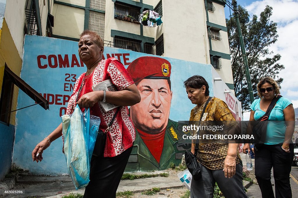 VENEZUELA-CHAVEZ-DEATH-ANNIVERSARY