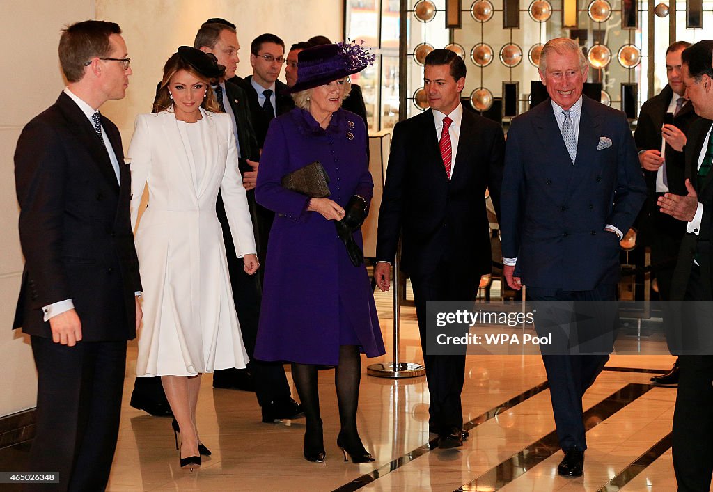 Mexico President state visit to Britain - Day One