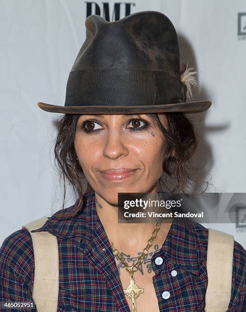 Musician Linda Perry attends BMI's "How I Wrote That Song" Pre-GRAMMY event at House of Blues Sunset Strip on January 25, 2014 in West Hollywood,...