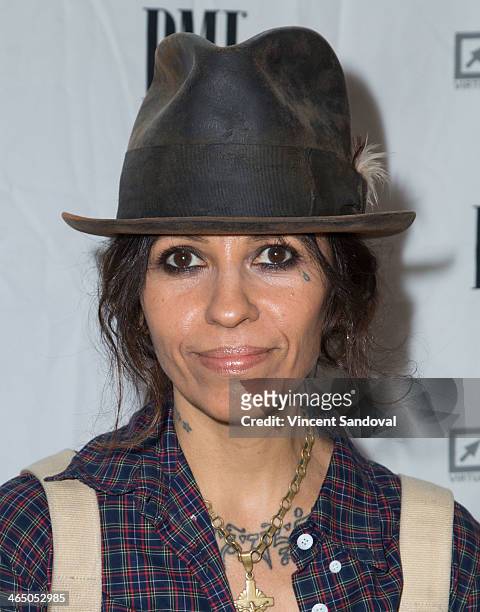 Musician Linda Perry attends BMI's "How I Wrote That Song" Pre-GRAMMY event at House of Blues Sunset Strip on January 25, 2014 in West Hollywood,...