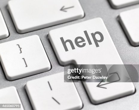 Computer help button Computer help button