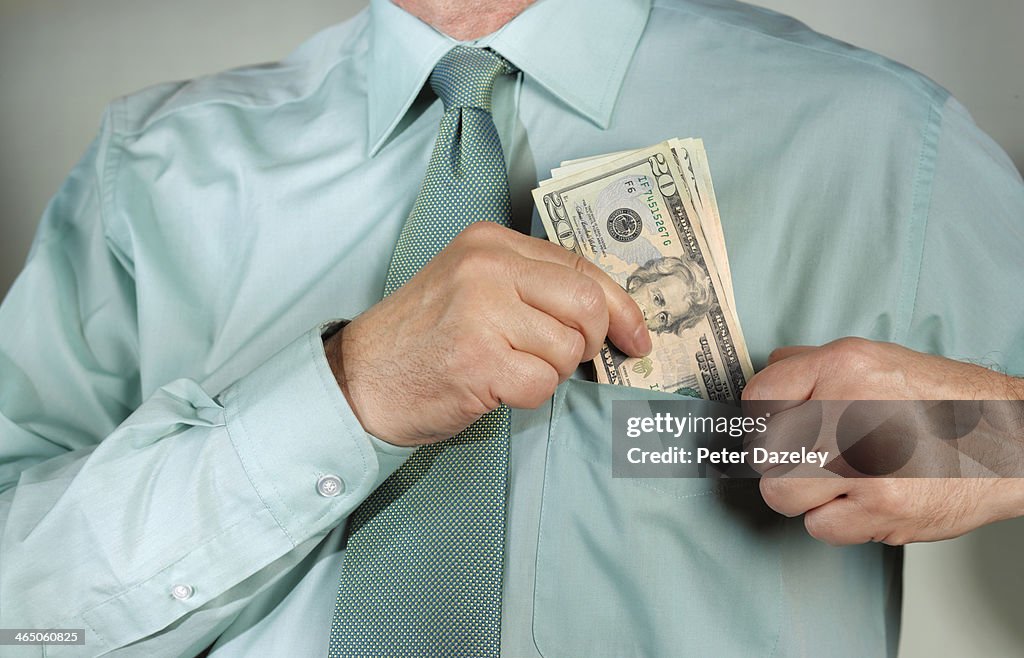 Organised crime/bribe