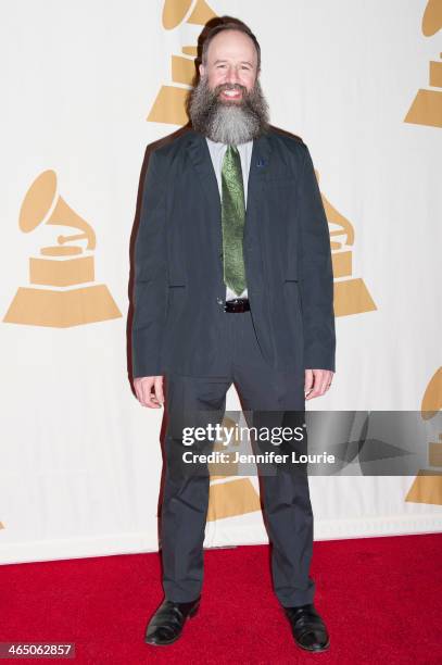 Recipient of the Music Educator Award Kent Knappenberger attends the GRAMMY Foundation's Special Merit Awards ceremony at The Wilshire Ebell Theatre...