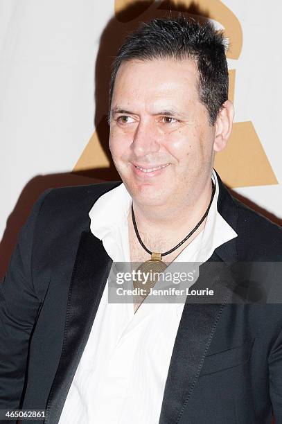 Andrea Morricone representing Ennio Morricone for the Trustee Award attends the GRAMMY Foundation's Special Merit Awards ceremony at The Wilshire...